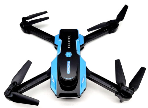 RELIDOL X62 Black Blue Quadcopter 1080p HD Camera Drone - Lot 1365