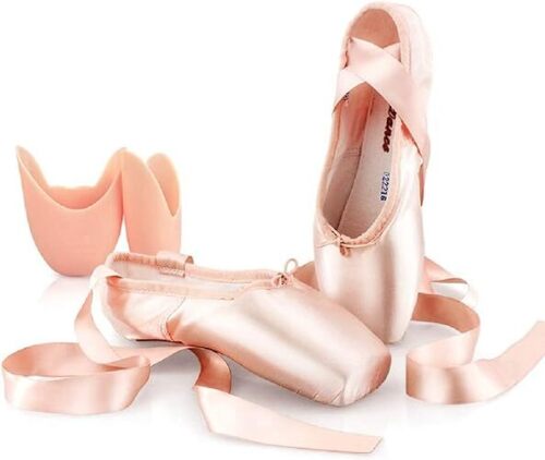 DoGeek Satin Pointe Shoes for Girls and Ladies - Lot 1370
