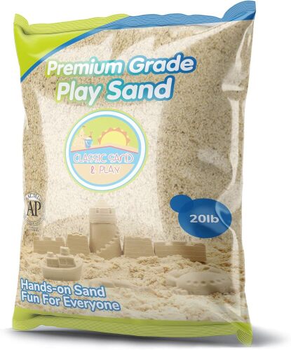 Classic Sand and Play Sand for Sandbox, 20lb - Lot 1376