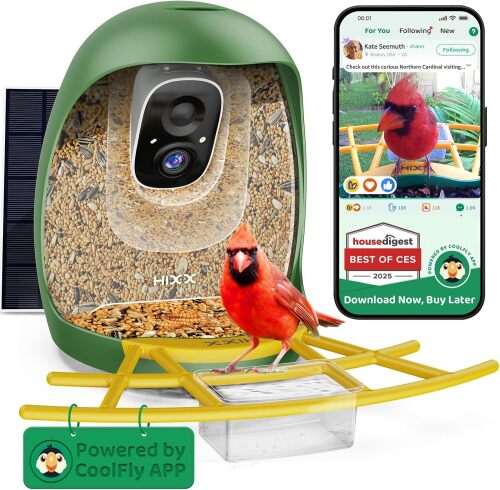 HIXX Smart Bird Feeder with Camera - Lot 1381