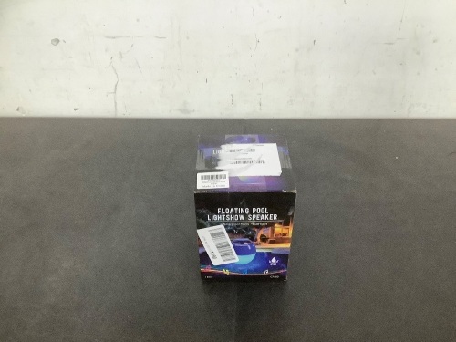Floating Pool Lightshow Speaker w/ RGB Lights - Lot 1384