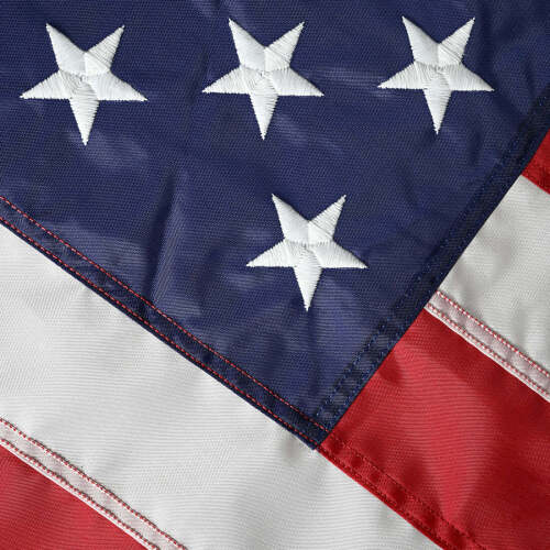 Embroidered American Flag - Lot 1385