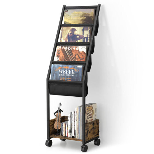 4-Tier Vinyl Record Storage Rack - Lot 1391