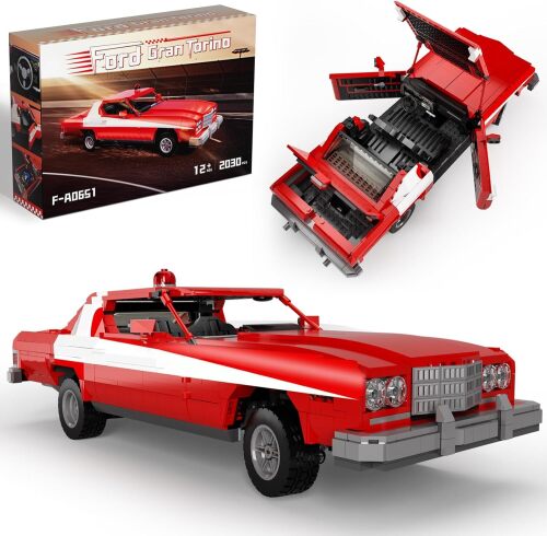 1975 Gran Torino Car Building Block Set (2030pcs) - Lot 1393