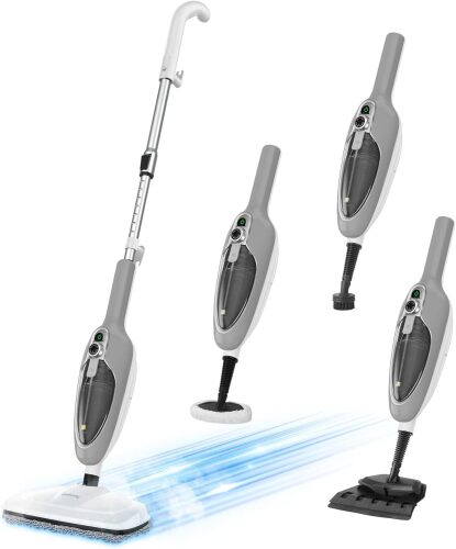team Mop - 10-in-1 MultiPurpose Handheld Steam Cleaner - Lot 1438