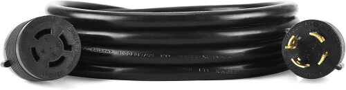 HENGYI Generator Extension Cord, Generator 4-Prong, 20 AMP, 10FT (L14-20P to L14-20R) - Lot 1520