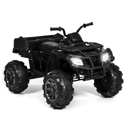 12V Kids Powered ATV Quad 4-Wheel Ride On Car w/ 2 Speeds, Spring Suspension, MP3, Storage - Lot 79