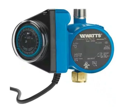 Watts Hot Water Recirculation System, heat H2O, 24 Hr Programmable Timer - Lot 146JF