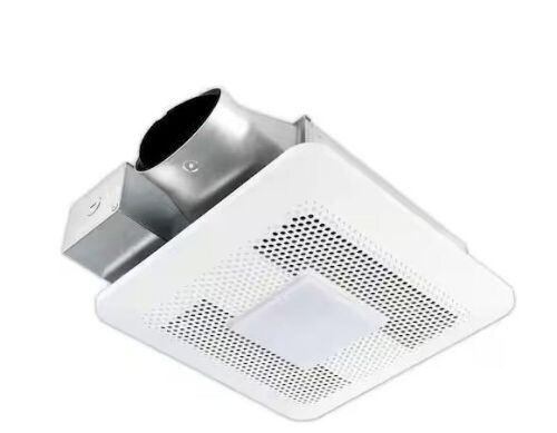 Panasonic WhisperThin DC LED Pick-A-Flow 80 -100 CFM Ceiling/Wall Bathroom Exhaust Fan, 3-3/8 in. Low Profile Housing - Lot 149JF