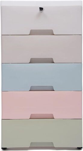 Plastic Dresser with 5 Drawers  - Lot 267
