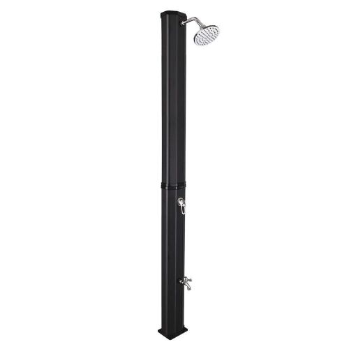 VINGLI 9.3 Gallon Solar Heated Shower with Shower Head and Foot Shower Tap - Lot 276