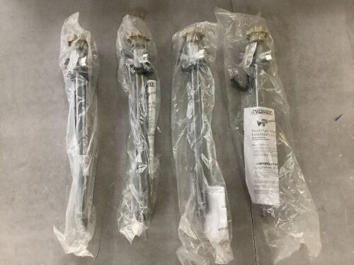 Lot of (4) Everbilt Brass Anti-Siphon Frost-Free Sillcock Valve 1/2" x 12"  - Lot 344JF