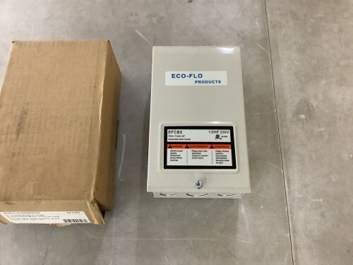 ECO FLO 1/2 HP Control Box for 4 in. Well Pump - Lot 573JF