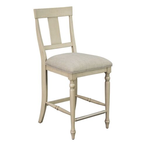 Martha Stewart Fiona Light Grey Counter Stool - Lot 592