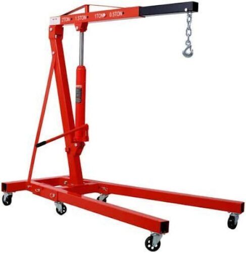 2 Ton Folding Engine Crane  - Lot 37