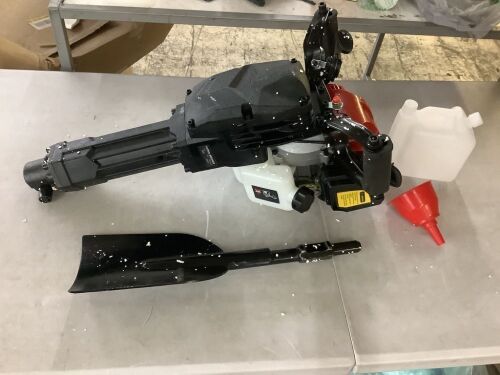 52CC 2 Stroke Gas Powered Trench Digger - Engine Has Compression - Lot 68