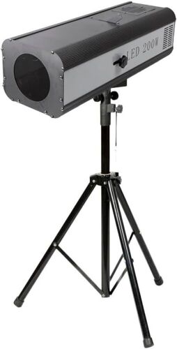 200W 110V Stage Focused LED Spotlight with Stand - Lot 60