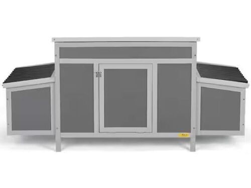 COZIWOW Wooden Chicken Coop with 2 Nesting Boxes - Lot 30