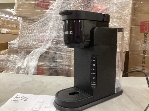 Keurig K-Express Single Serve K-Cup Pod Coffee Maker 3 Brew Sizes, Strong Button Feature, 42oz Removable Reservoir Black - Lot 13