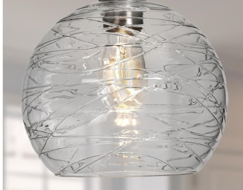 Yong Ming Glass Costal Pendant Light. - Lot 101