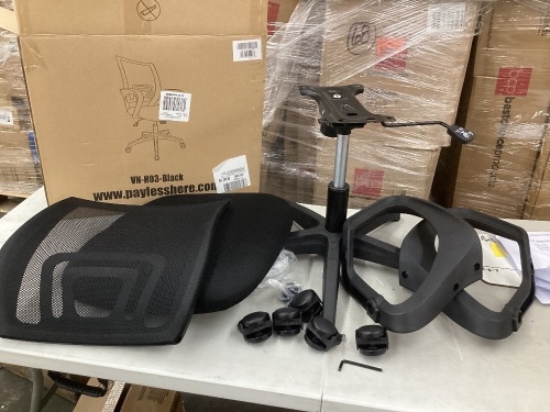 BestOffice Home Office Chair ERonomic Desk Chair Mesh Computer Chair with Lumbar Support Armrest Executive Rolling Swivel Adjustable Mid Back Task Chair (black) - Lot 159
