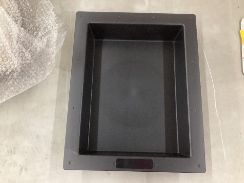 Tile Redi Single Recessed Shower Shelf 18x 20 crack on facia - Lot 167