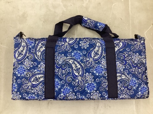 American Mahjong Game Set, 166 Quality White Tiles, 4 All-in-one color rack/pushers, Mahjong tile set with Blue printed carrying bag - Lot 176