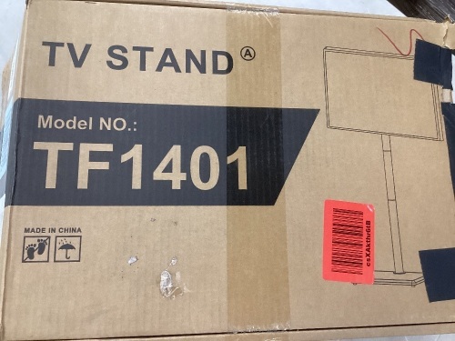Universal Floor TV Stand Base for 32in- 74in TVs up to 110 lbs with Adjustable height Base Does not include instructions  - Lot 186
