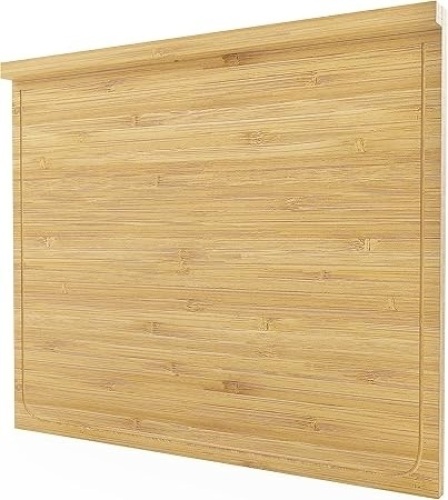 Extra Large Bamboo Cutting Board with Lip - Lot 222