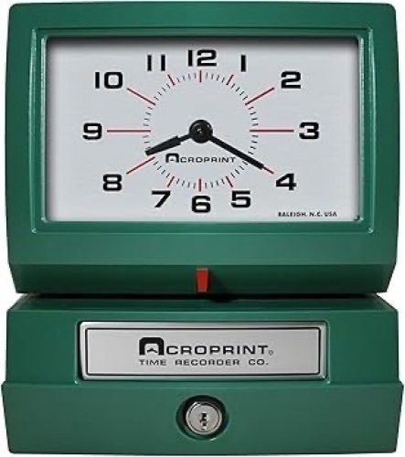 Acroprint 150QR4 Heavy Duty Automatic Time Recorder - Lot 28