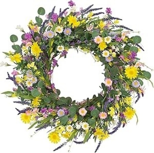 J'FLORU Spring Wreath  - Lot 306