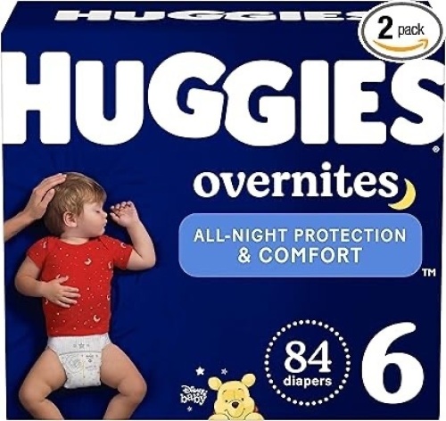 Huggies Size 6 Overnight Diapers - Lot 309