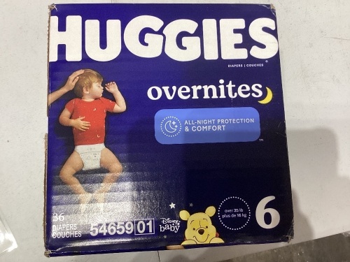 Huggies Overnites, size 6 - Lot 426