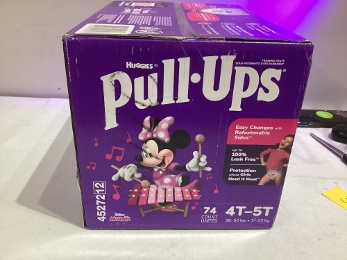 Pull-Ups, Minnie Mouse, Size 4T-5T - Lot 388