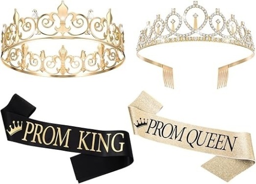 Saintrygo Prom King and Queen 4pcs  - Lot 461