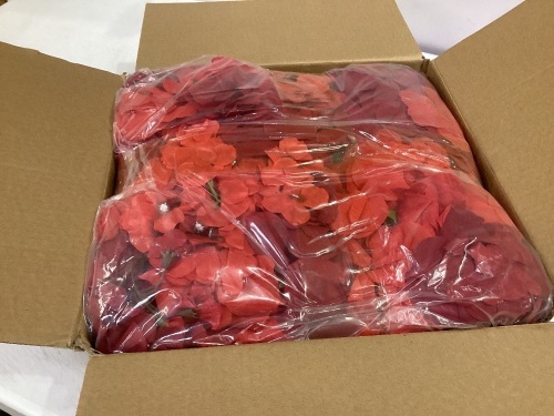 Lot of Red Flowers - Lot 421