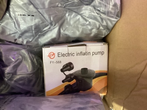 Misc. AIr Mattress with Air Pump - Lot 386