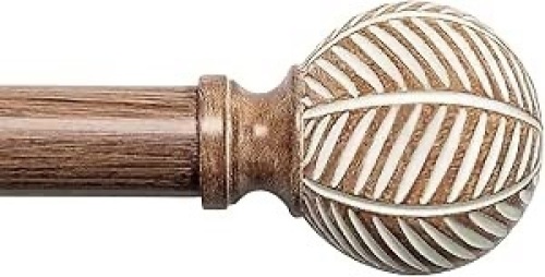 Wood Curtain Rod - Lot 399