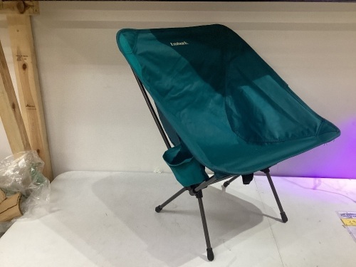 ultra light camping chair Green - Lot 392