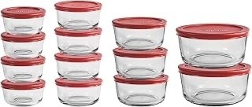 Anchor Hocking 27PCs Storage - Lot 514