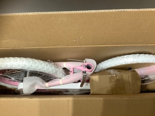 I love my glere, Girls 16" Pink Bicycle - Lot 30