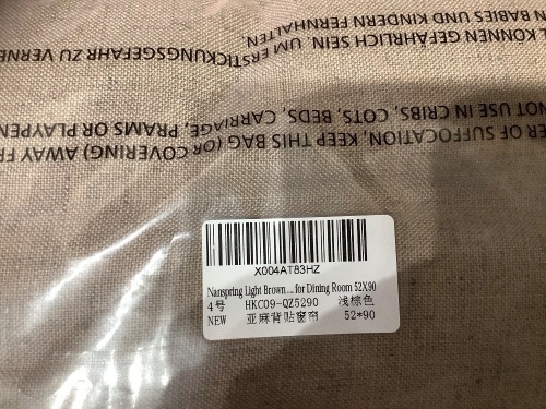 lot of 5 Brown table cloths - Lot 43