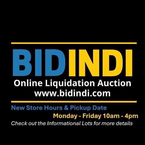 BIDINDI New Hours & Pickup Times - Lot 1