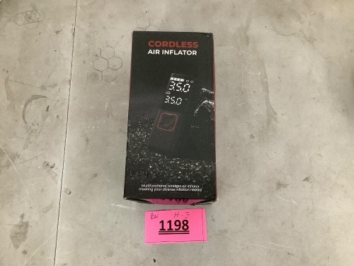 Cordless Air Inflator - Lot 1198