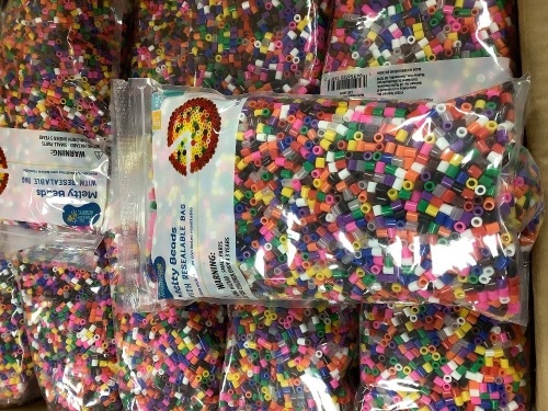 Box of Kids Crafts Melty Beads - Lot 1546