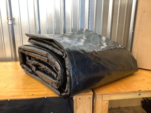 Fish Pond Liner Garden UV Resistant Reinforced Membrane HDPE Easy Cutting Pond Liners for Artificial Lake Swimming Pool - Lot 1597