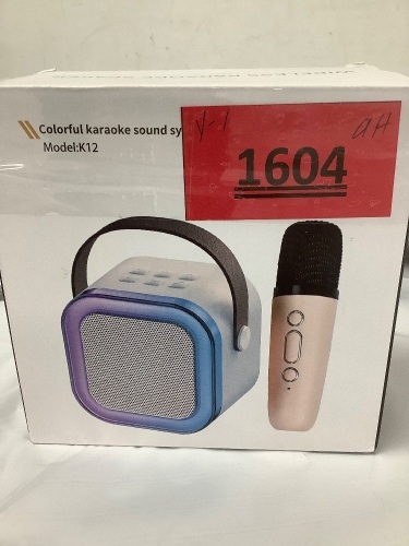 Wireless Karoke Speaker - Lot 1604