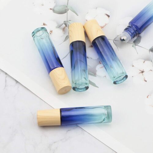 Glass Roller Bottles, 10mL, 8-Pack - Lot 1609