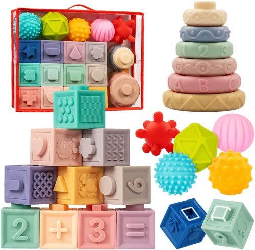 Jyusmile Baby Toys 6-12 Months, Montessori Toy for Babies - Lot 1618