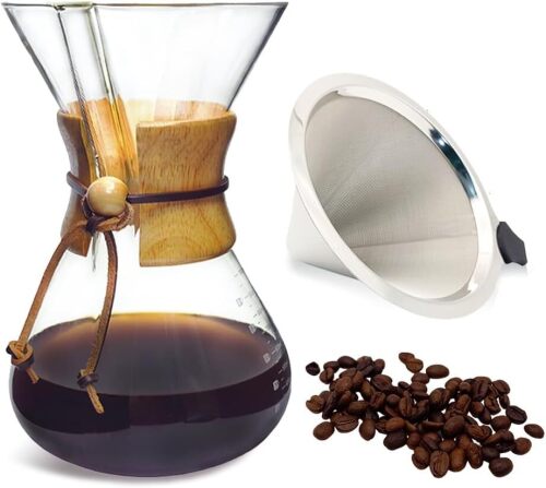 Subjectthree Pour Over Coffee Maker (10 Cup/34 oz) - Lot 1687